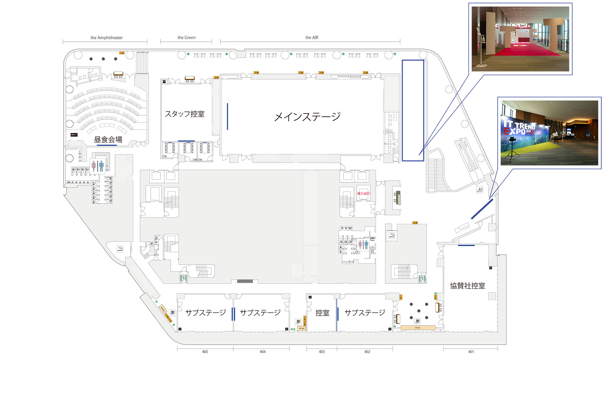 ITトレンドEXPO2022 Summerのレイアウト画像