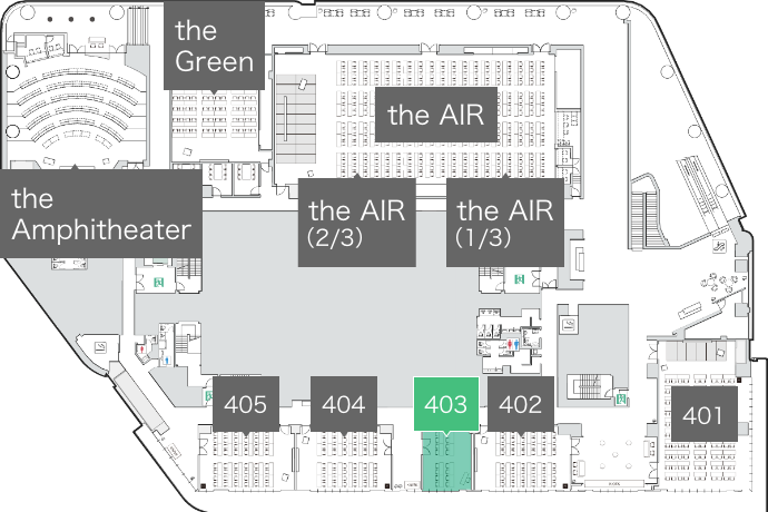 会場の位置情報の図