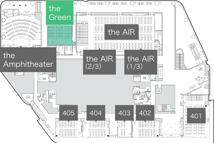会場の位置情報の図