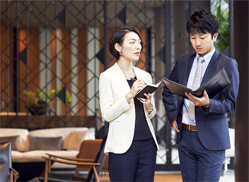 赤坂インターシティコンファレンスサポート体制のイメージ