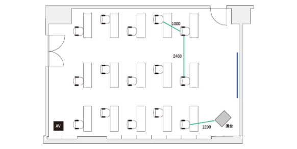 405ソーシャルディスタンスレイアウト図面