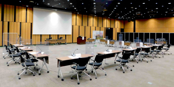 the AIRソーシャルディスタンスレイアウト写真